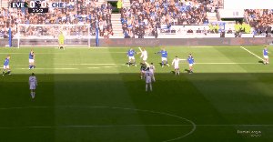 【英超】切尔西2比0客胜埃弗顿,内托双响大马丁伤退